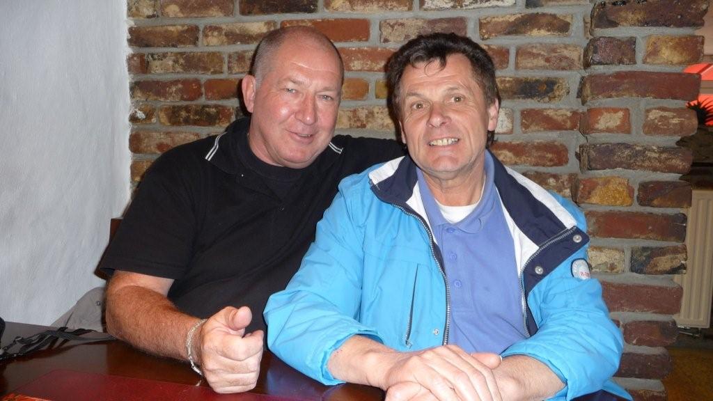 John Wesseling en Henk Bloebaum  30-04-2008